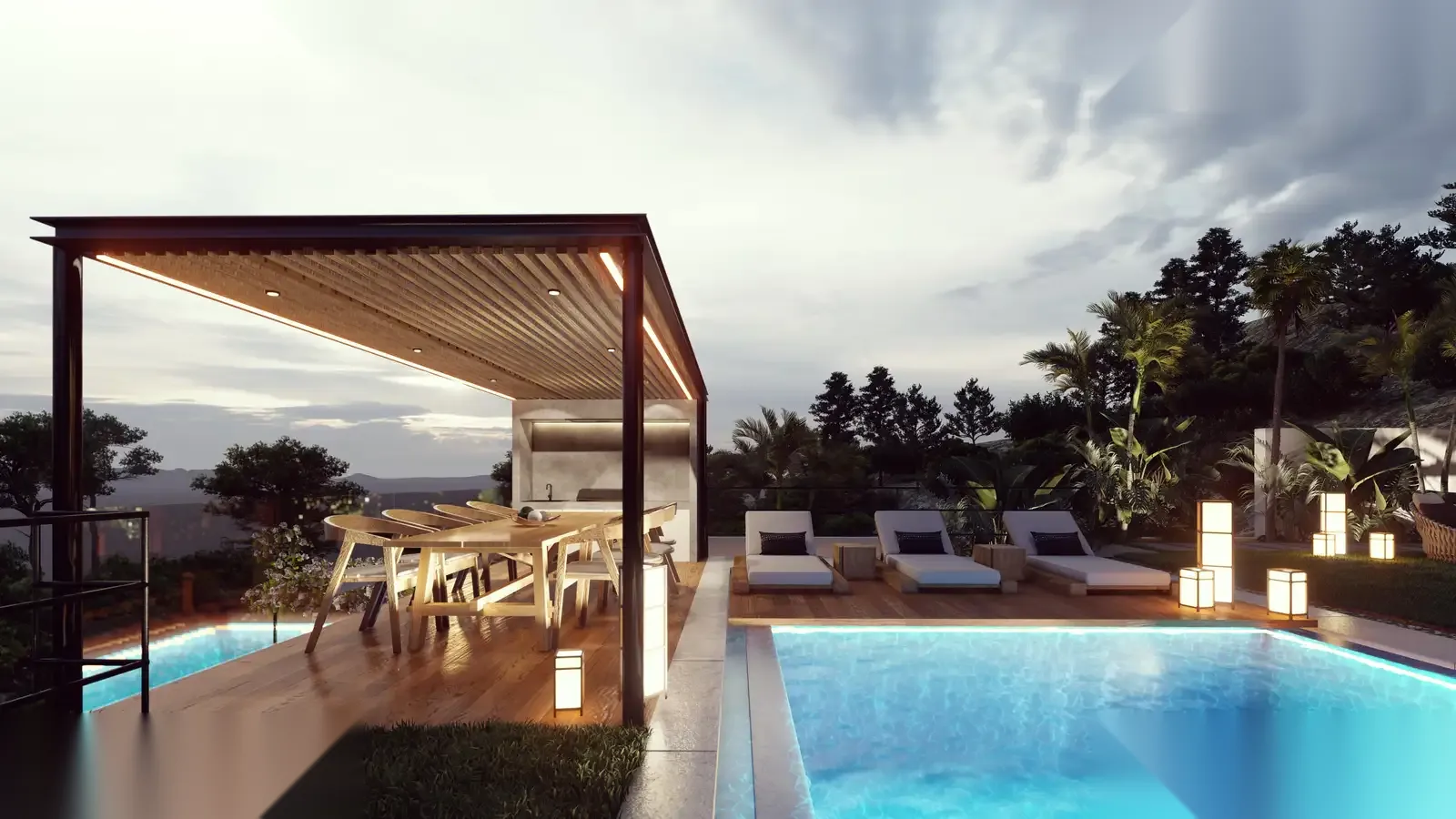 SKYHILL VILLA — interior view 4