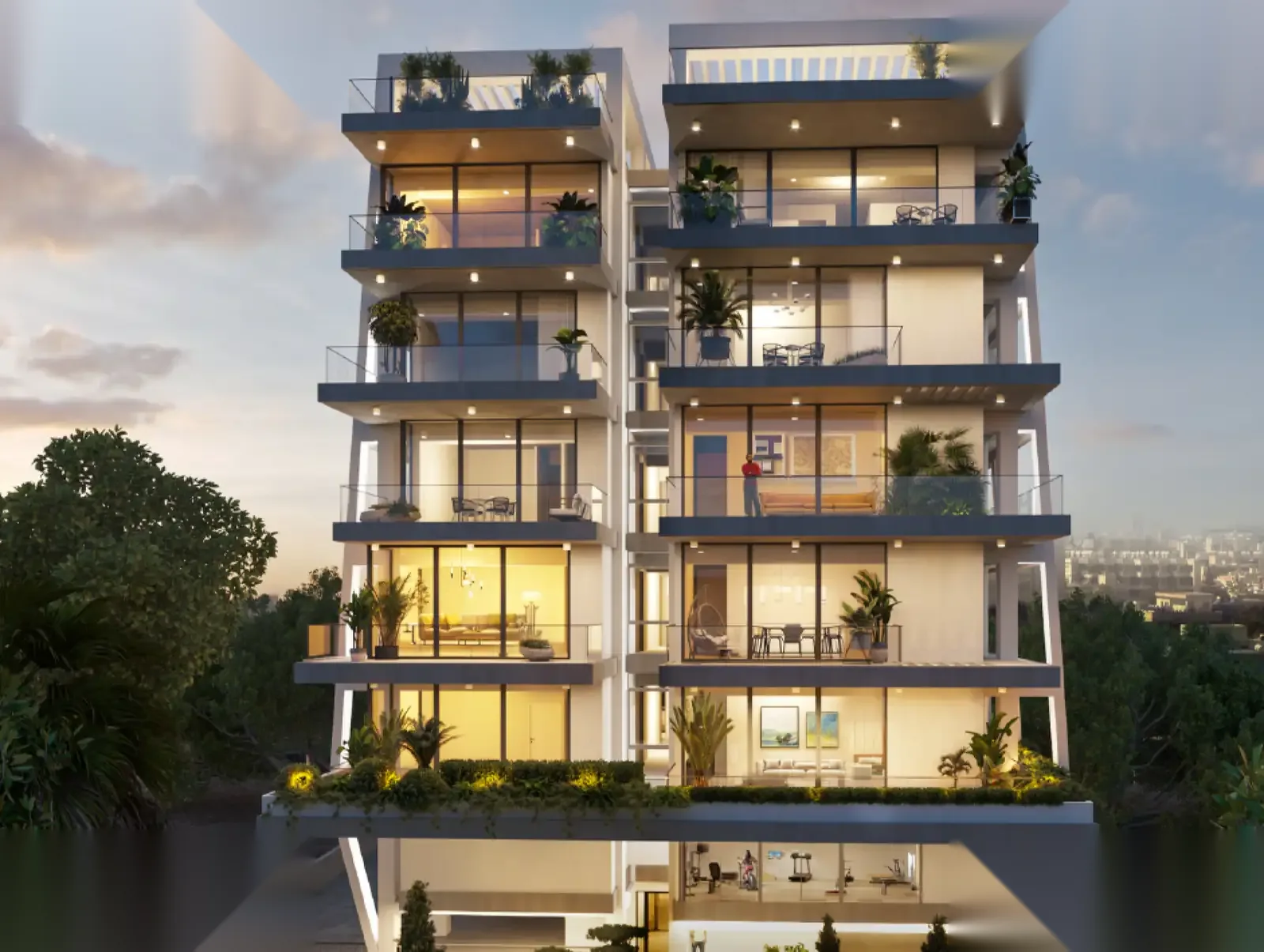 THE GARDENS RESIDENCE — interior view 1