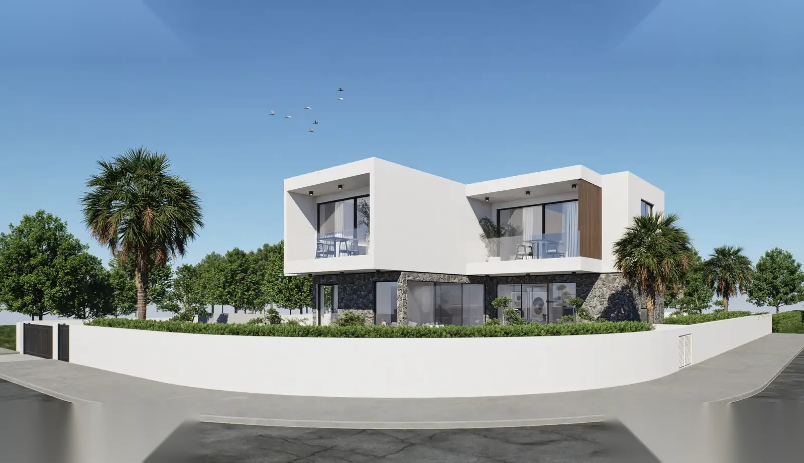 BLUE HORIZON VILLA — interior view 1