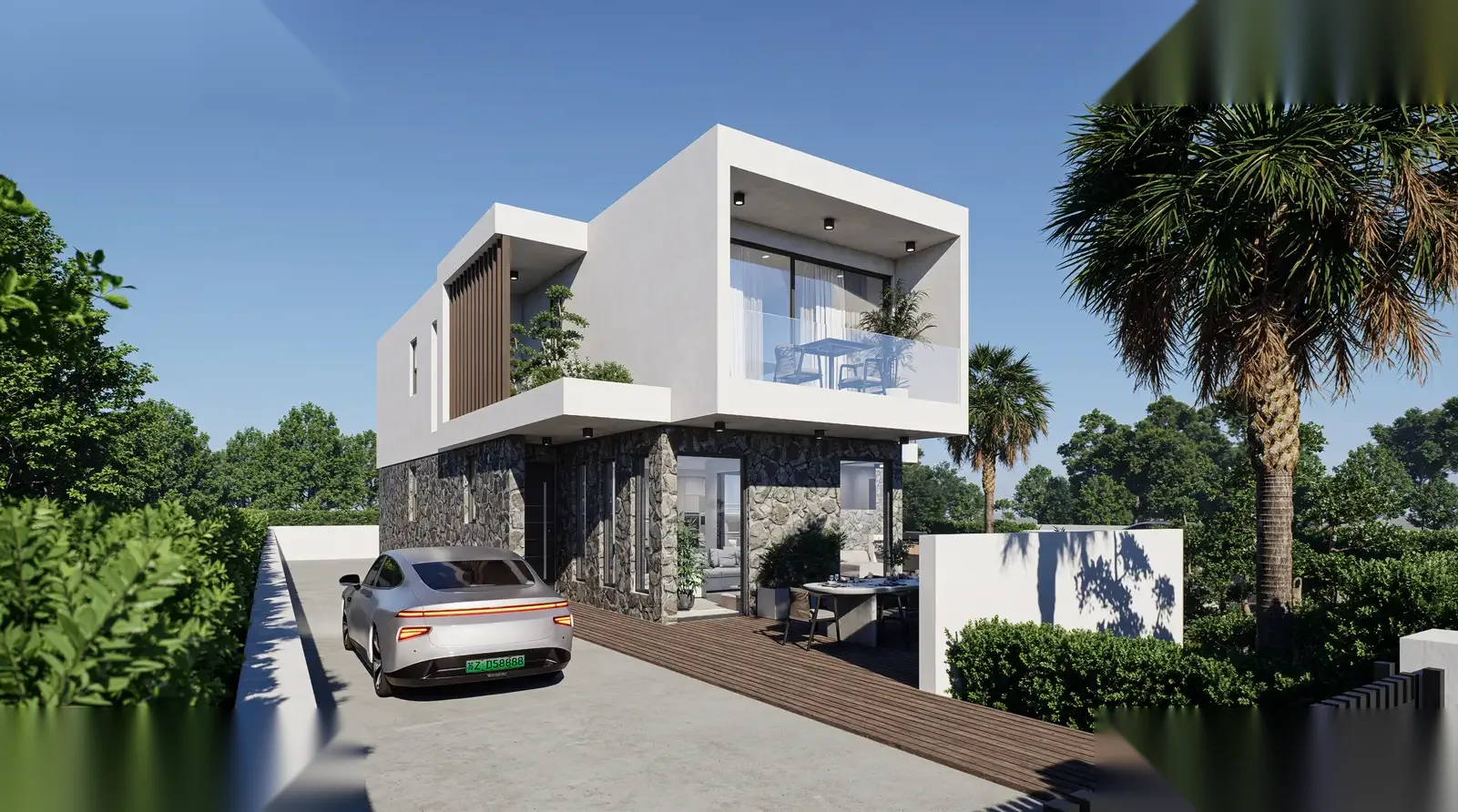 BLUE HORIZON VILLA — interior view 3