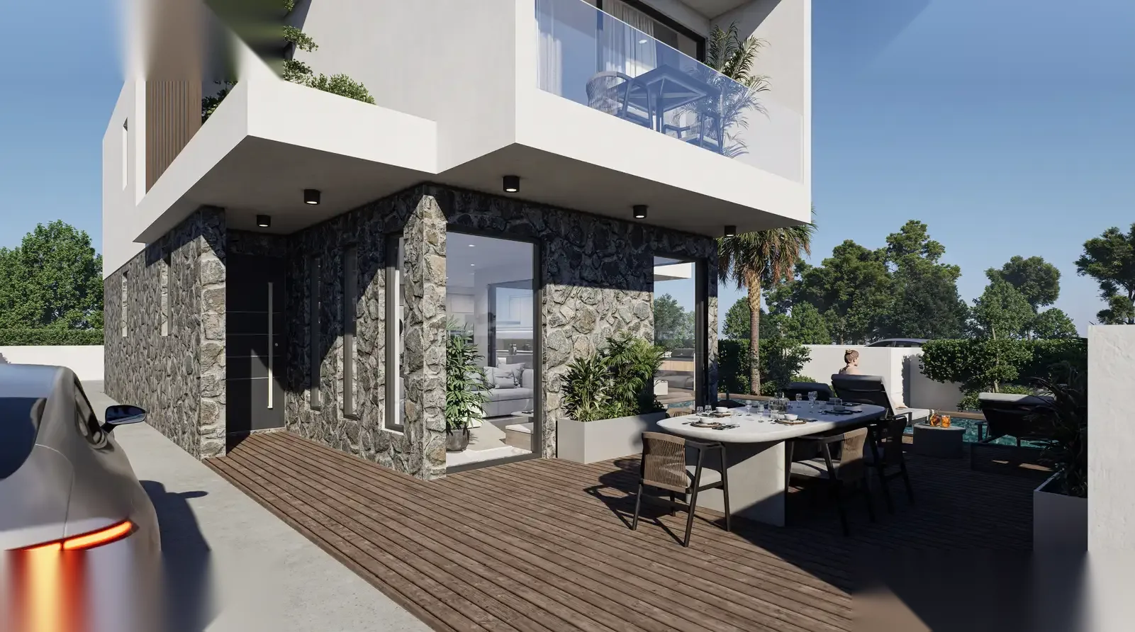 BLUE HORIZON VILLA — interior view 5