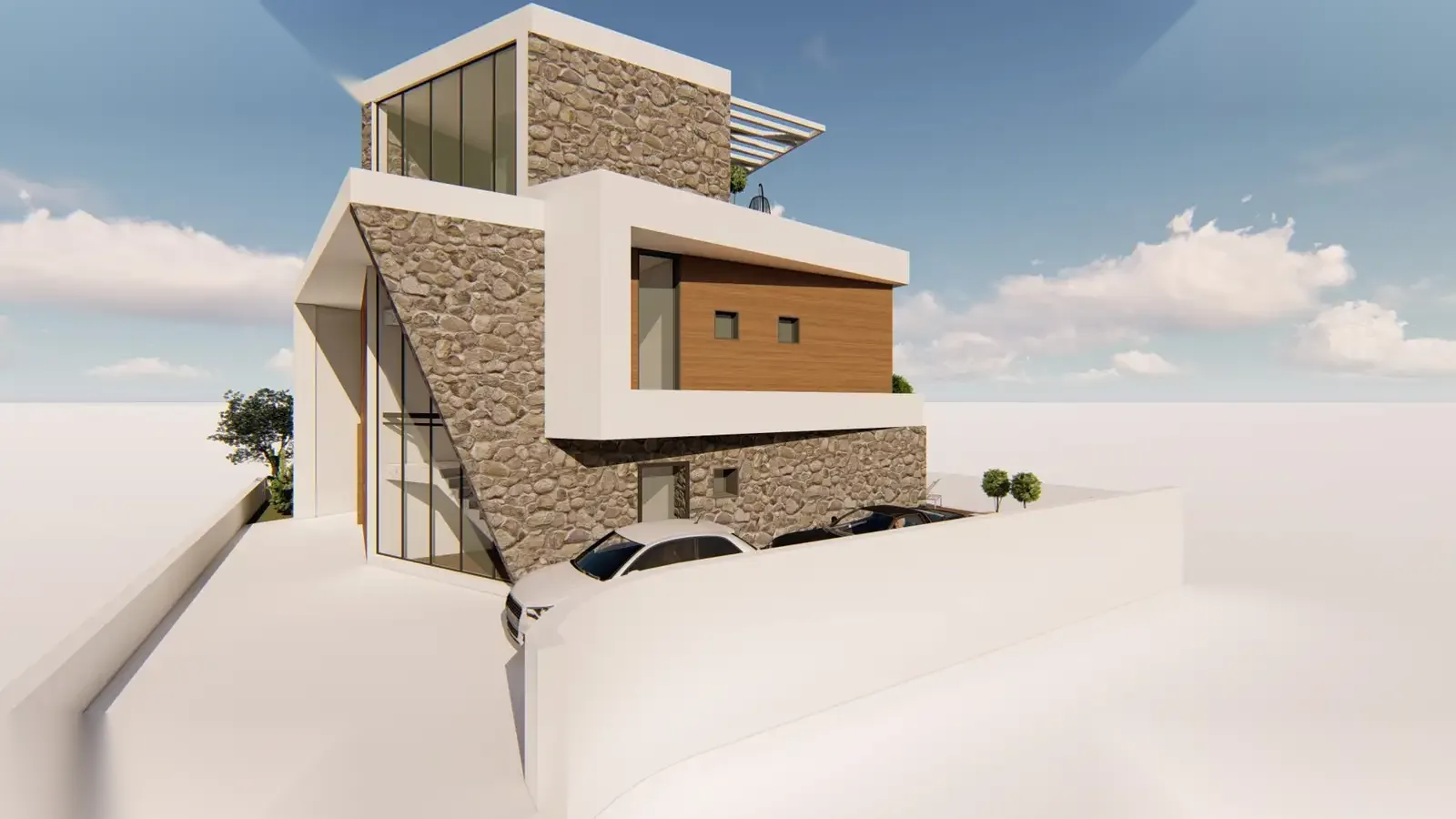 MARINA SEAFRONT VILLA — interior view 1