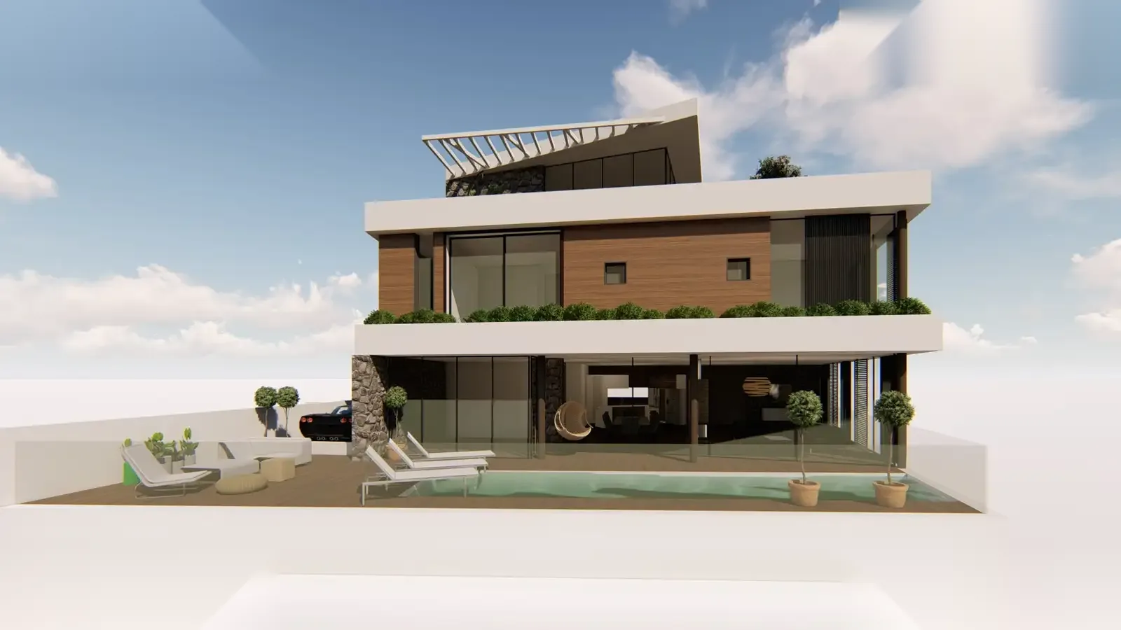 MARINA SEAFRONT VILLA — interior view 2
