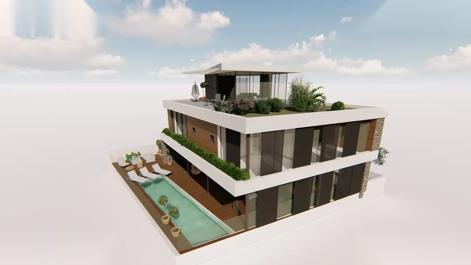 MARINA SEAFRONT VILLA — interior view 3