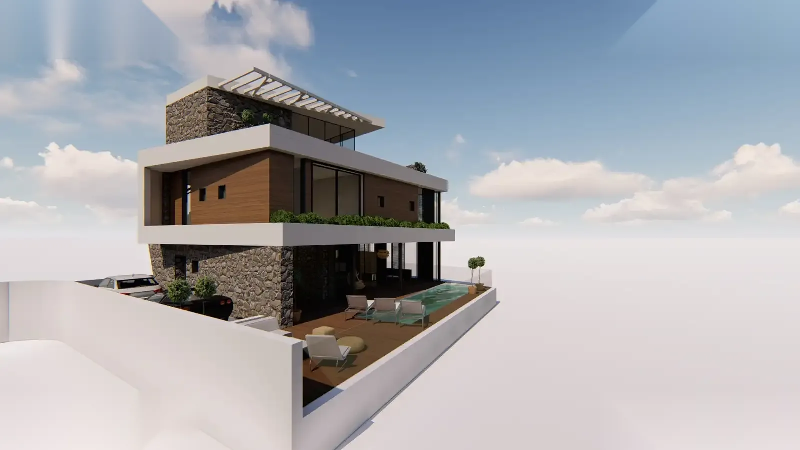 MARINA SEAFRONT VILLA — interior view 4