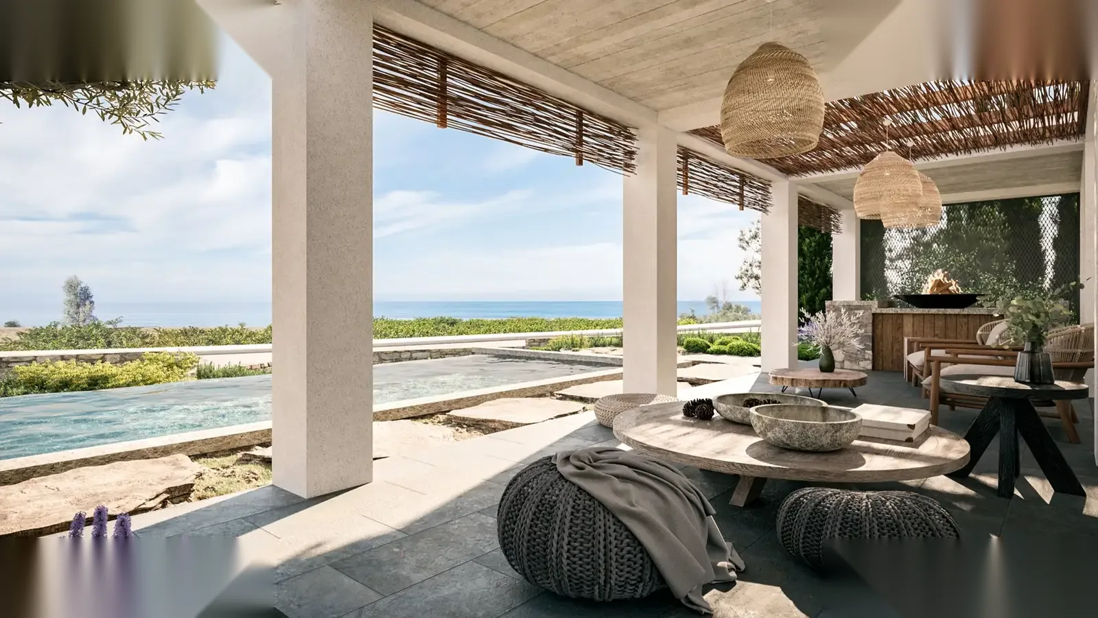 BEACHSIDE VILLAS — interior view 4