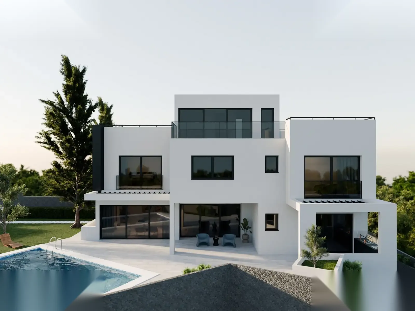 SUNRISE VILLA — interior view 2