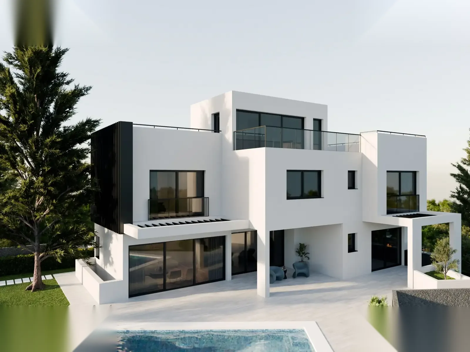 SUNRISE VILLA — interior view 3