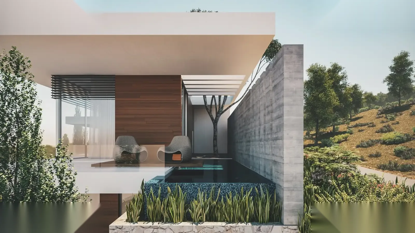 OCEAN VIEW VILLA — interior view 2