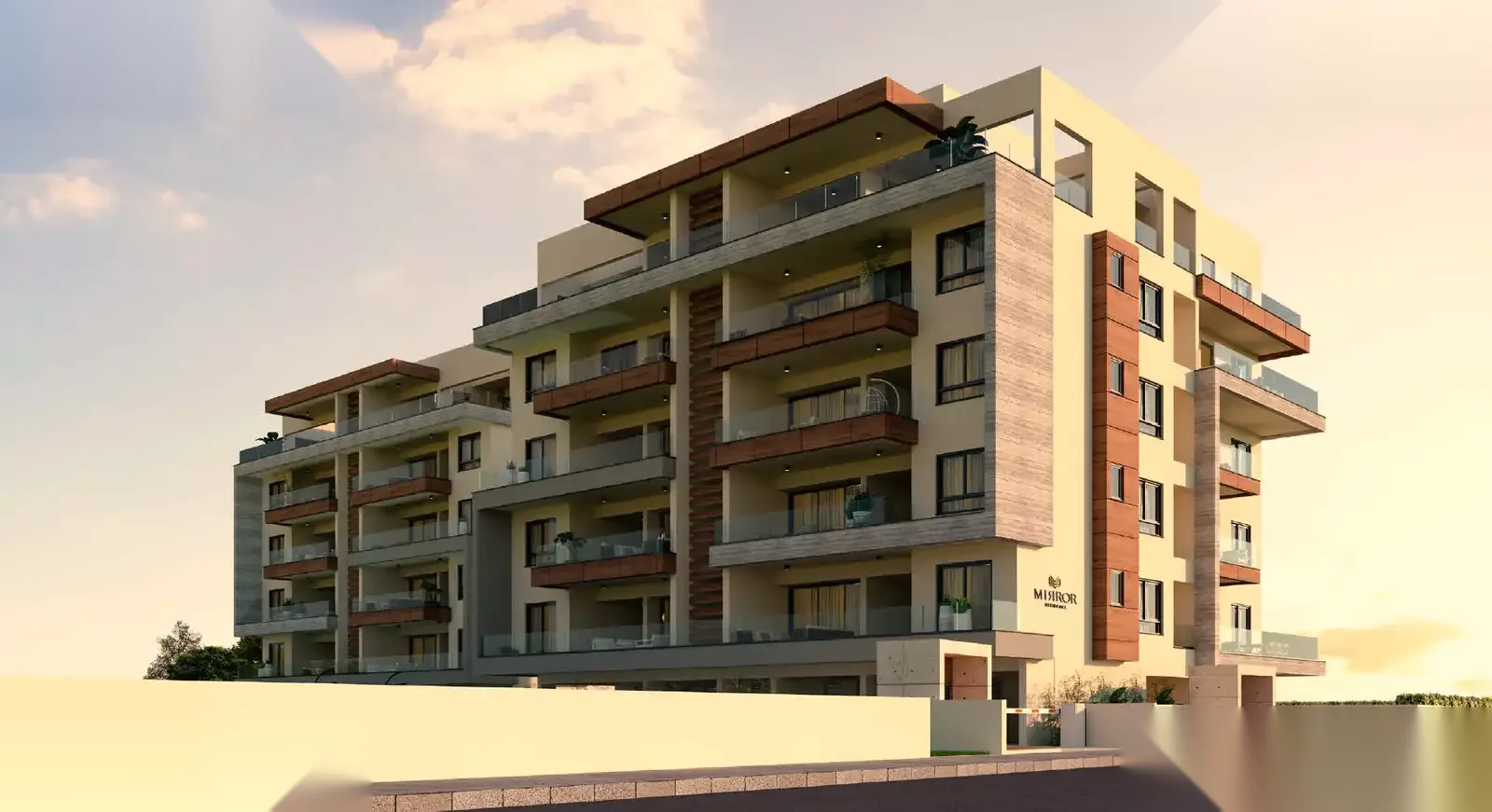 MIRROR RESIDENCE — interior view 1