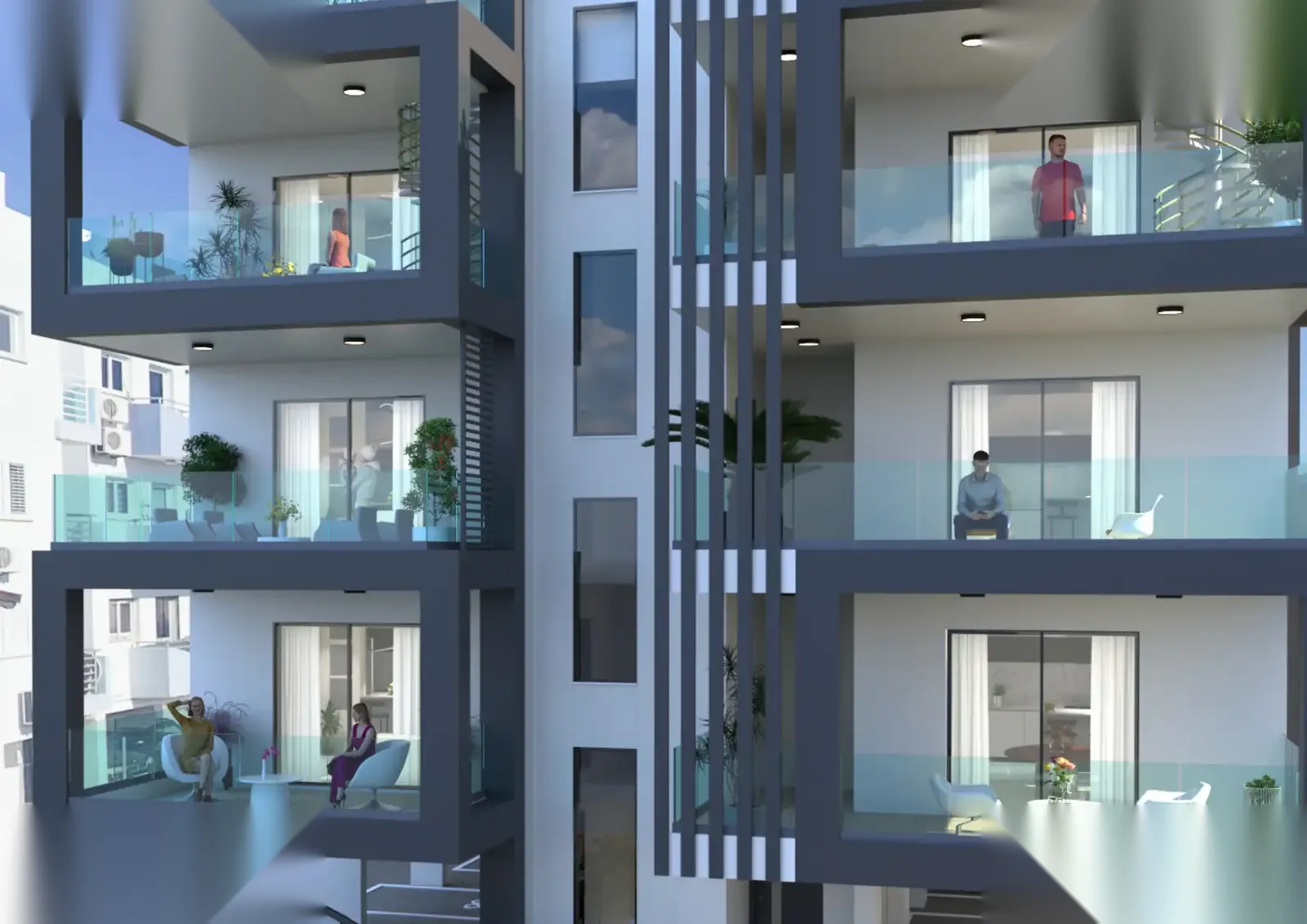 MARIOS 7 RESIDENCE — interior view 4