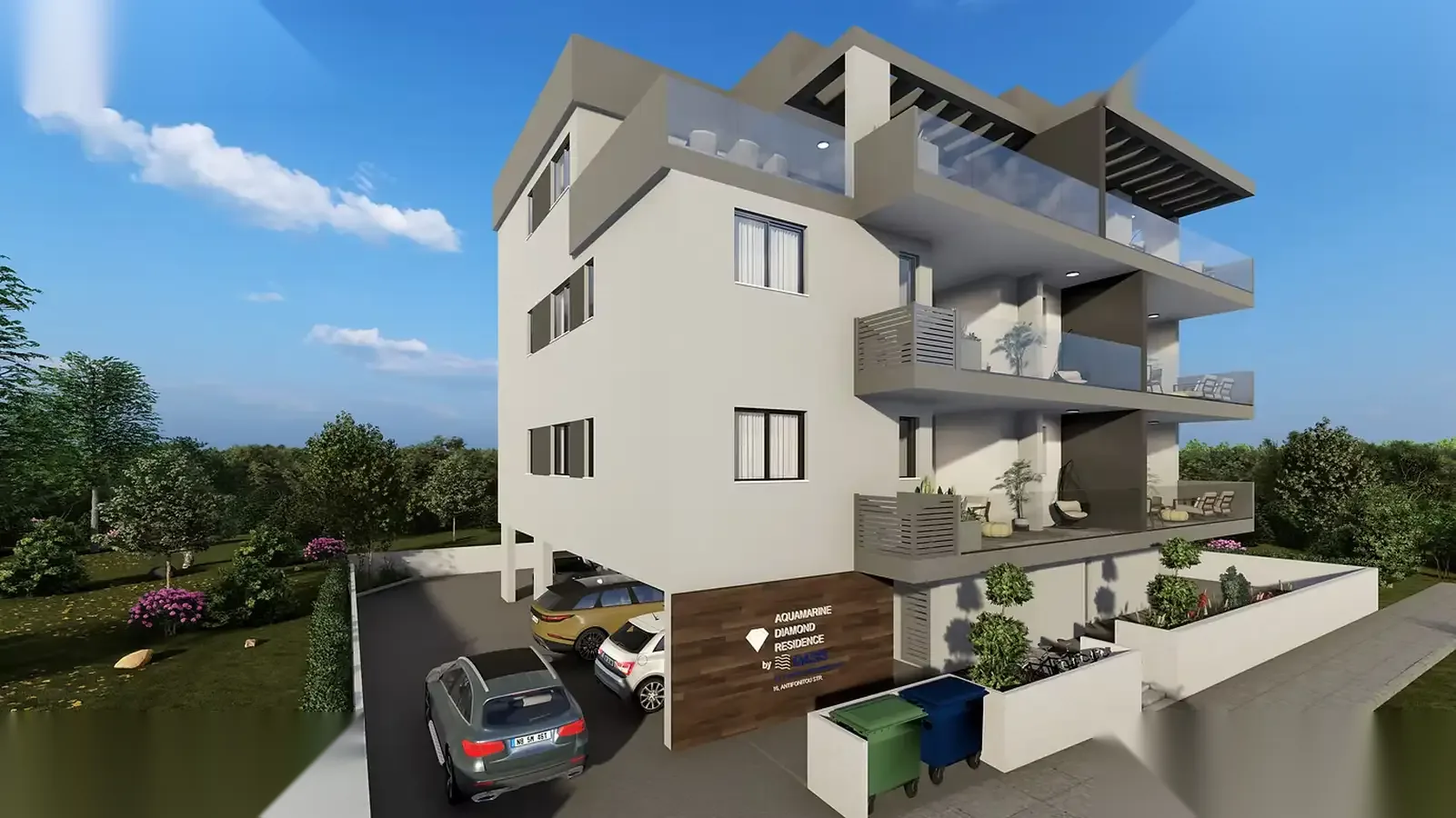 AQUAMARINE DIAMOND RESIDENCE — interior view 1