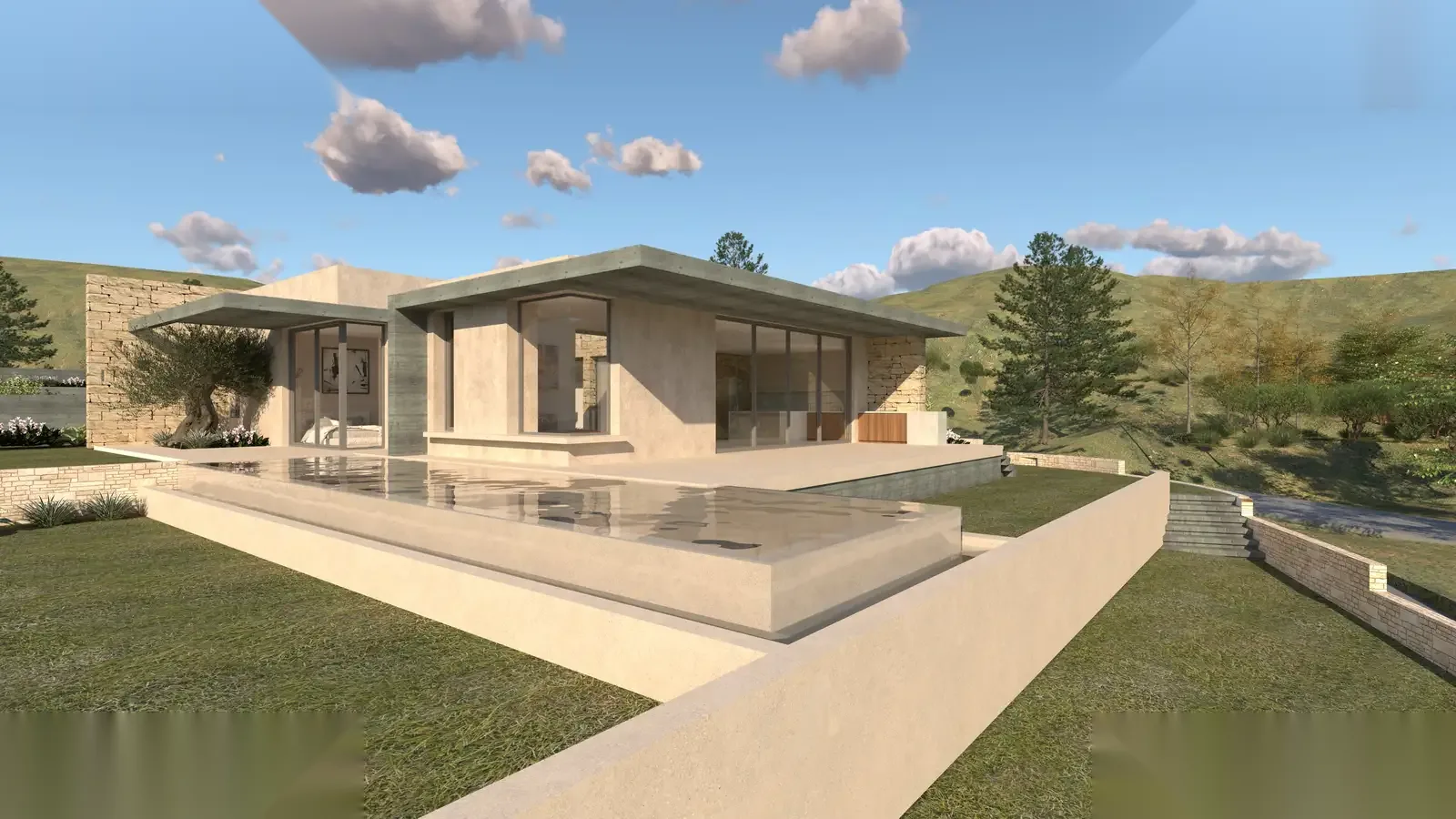 CAROB HOMES — interior view 2
