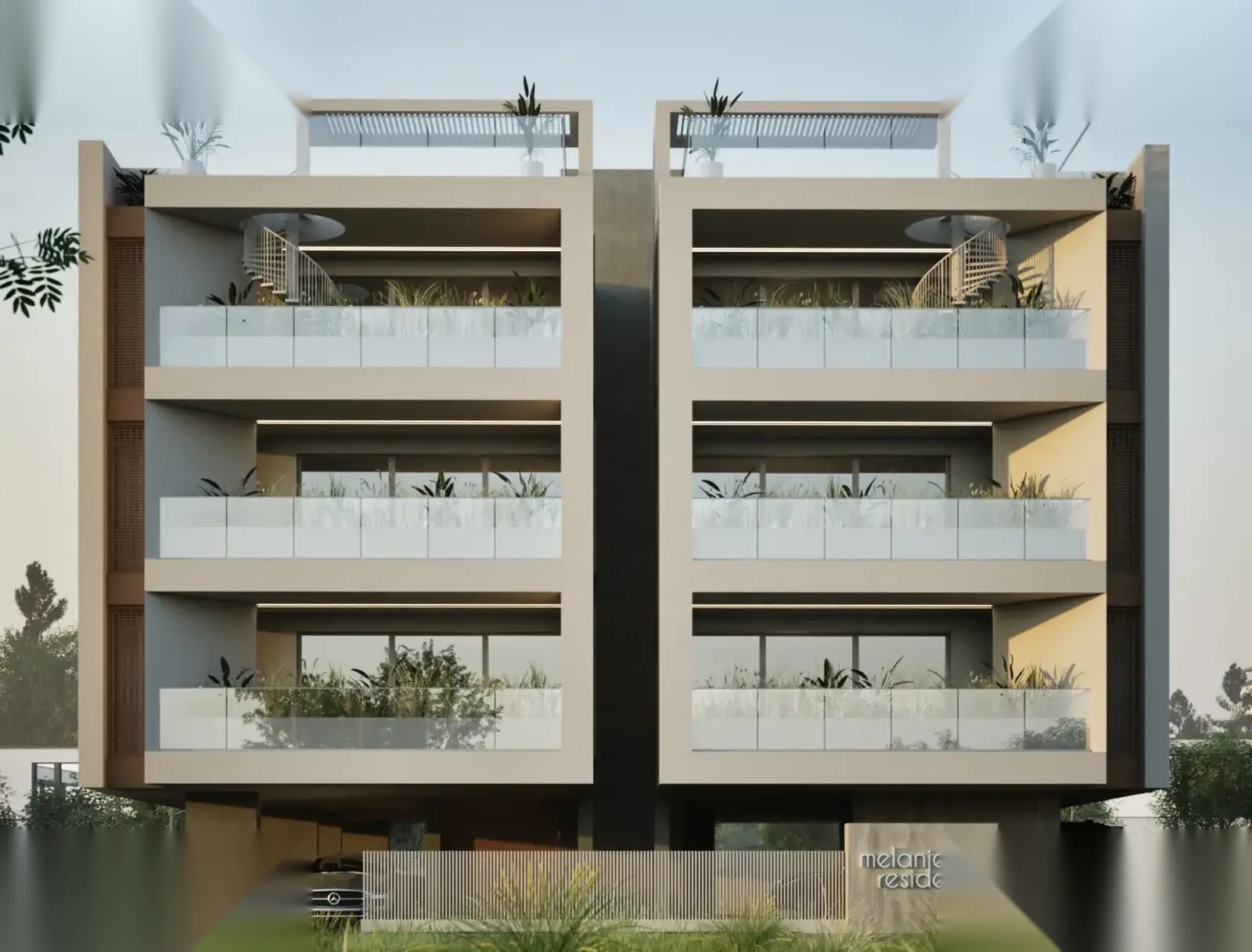 MELANIE RESIDENCE — interior view 1