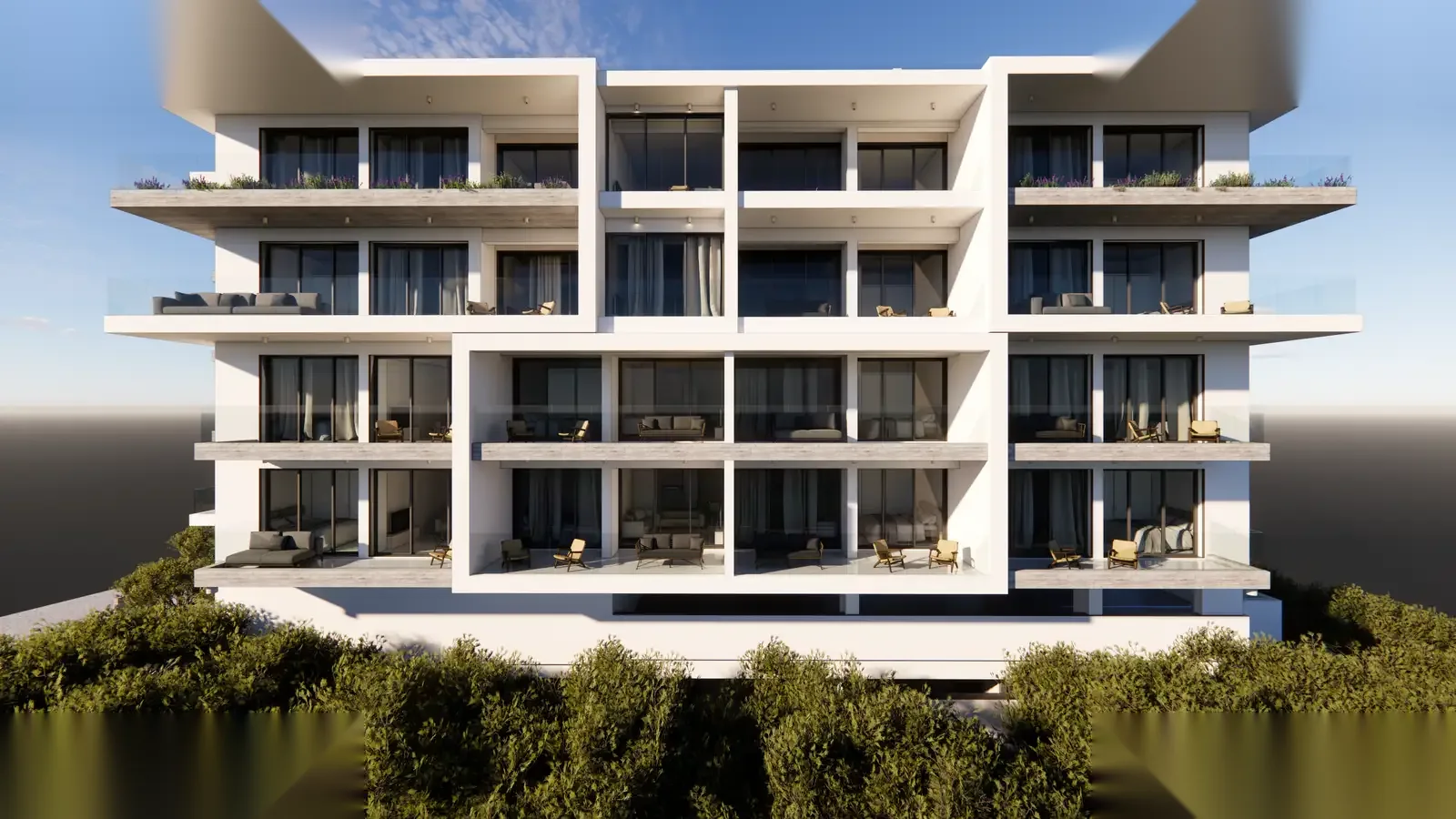 KINGS SEAVIEW TOWER — 2-bedroom new-build in Paphos, Cyprus